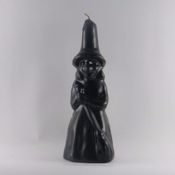 Other - SOLD - Halloween Black Witch Candle